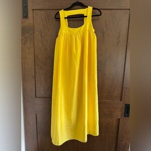 Pinnacle by Shruti Sancheti Square-Neck Babydoll Maxi Dress Anthropologie